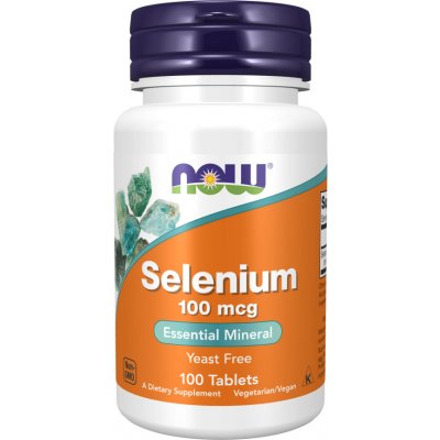 NOW FOODS Selenium, 100 μg, 100 tablet