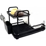 Orion Odkapávač na nádobí, černý 2 - patrový, RADKA2 – Zboží Dáma Orion Odkapávač na nádobí, černý 2 - patrový, RADKA2 – Zboží Dáma