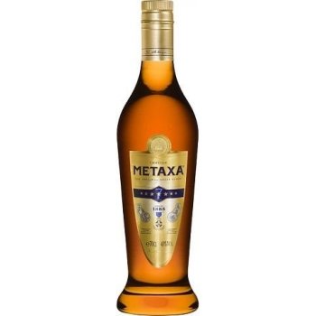 Metaxa 7* 40% 0,7 l (dárkové balení 2 sklenice)