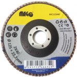 Magg Lamelový brusný kotouč 125 mm 40 BKC125040 – Zboží Dáma