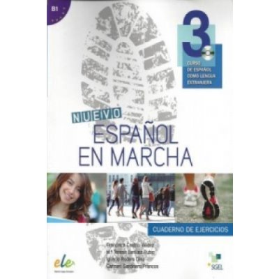 NUEVO ESPANOL EN MARCHA 3 EJERCICIOS + CD – Zboží Mobilmania