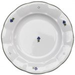 G. Benedikt 1882 Talíř dezertní Benedikt dekor modrá kytička 19 cm – Zboží Dáma