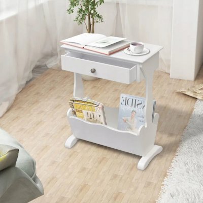 zahrada-XL Stojan na časopisy Melrose bílý – Hledejceny.cz