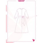 Takoy Elektronický PDF střih dámské šaty Dorothy-32-38 – Hledejceny.cz