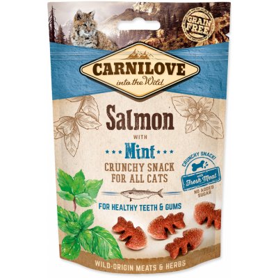 Carnilove Cat paml. SALMON mint 50 g – Sleviste.cz