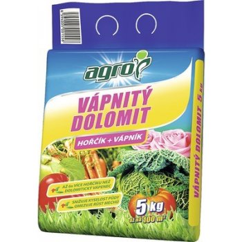 Agro Vápnitý dolomit 5 kg