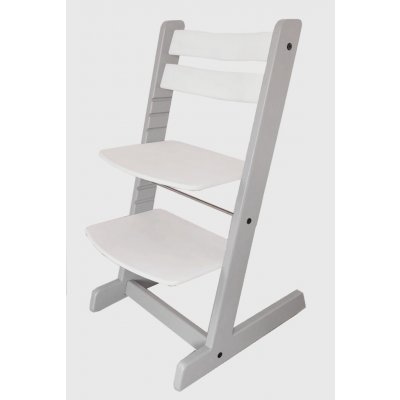 Dvěžidle Easy Rostoucí židle Lucie šedo - bílá 70kg – Hledejceny.cz