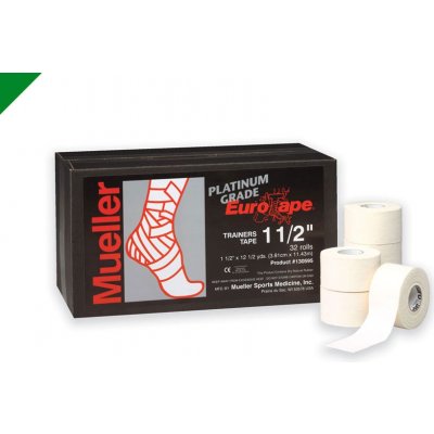 Mueller EuroTape Platinum 130594 tejpovací páska bílá 2,5cm x 10m – Zbozi.Blesk.cz