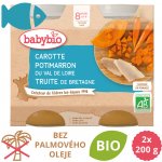 Babybio Zelenina se pstruhem 2 x 200 g – Zboží Dáma
