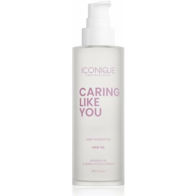 ICONIQUE Professional CARING LIKE YOU Deep Hydration hydratační olej pro suché a poškozené vlasy 100 ml – Hledejceny.cz