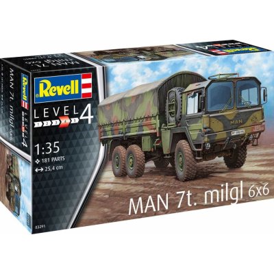 Revell MAN 7t Milgl Plastic ModelKit 03291 1:35 – Zboží Mobilmania