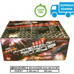 Pyrotechnology Sestavený ohňostroj 128 ran 30 mm – Sleviste.cz