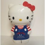 Hello Kitty Hello Kitty 2in1 dětský sprchový gel a šampon 2v1 400 ml – Zboží Dáma