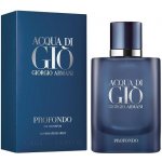 Giorgio Armani Acqua Di Gio Profondo parfémovaná voda pánská 40 ml – Hledejceny.cz