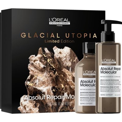 L'Oréal Professionnel Serie Expert Absolut Repair Molecular Duo sada pre poškodené vlasy šampon 300 ml + sérum 250 ml – Zboží Dáma