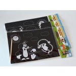 Škrabací Vyškrabovací obrázek Krtek A4 mix druhů 19x26cm – Zboží Mobilmania