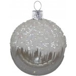 ORNEX Koule skleněná čirá posyp 80 mm – Hledejceny.cz