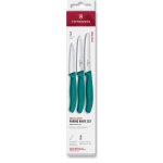 Victorinox Swiss Classic sada tří nožů – Kale Green 6.7114.34C1 – Zboží Mobilmania