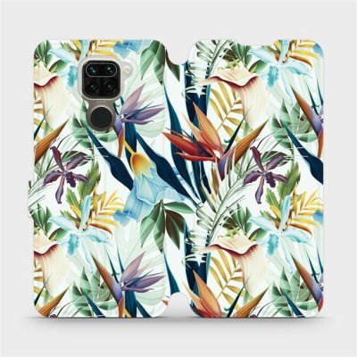 Pouzdro Mobiwear parádní flip Xiaomi Redmi Note 9 Pro - M071P Flóra – Zbozi.Blesk.cz