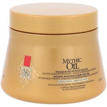 L'Oréal Mythic Oil Masque Thick Hair olejová maska pro silné a nepoddajné vlasy 200 ml