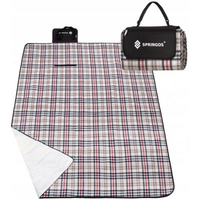 SPRINGOS Pikniková deka FLANNEL 180x150 cm – Zboží Mobilmania