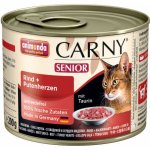 Carny Senior hovězí a krůtí srdce 200 g – Sleviste.cz