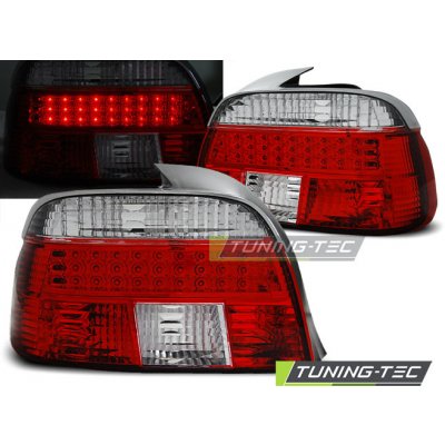 Zadní světla, lampy LED BMW E39, 1996-2000, čiré, červené LDBM01 – Hledejceny.cz