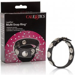 CalExotics Leather Multi-Snap Ring