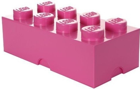 LEGO® úložný box 250x500x180mm - růžový od 979 Kč - Heureka.cz