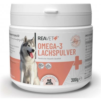 Reavet Omega-3 lososový prášek 300 g – Hledejceny.cz