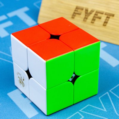 Rychlá a silně magnetická speedcube kostka TengYun V2 M Plus 2x2x2 Stickerless