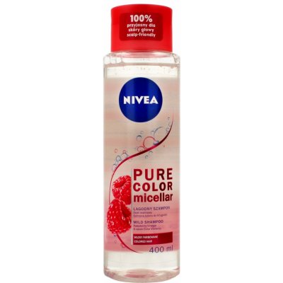 Nivea Pure Color Micellar šampon pro barvené vlasy 400 ml – Zbozi.Blesk.cz