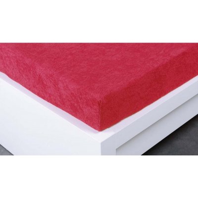 MKLuzkoviny.cz Froté prostěradlo Exclusive malinové 90x200 – Hledejceny.cz