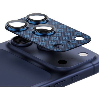 Benks tvrzené sklo Armor Warrior Lens BE70 pro iPhone 17 Pro Max ArmorGrid modré 171059 – Zboží Živě