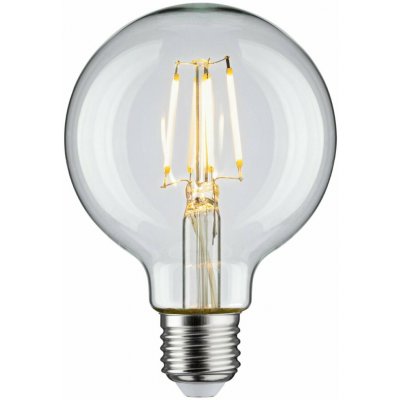 Paulmann P 28954 Filament 230V LED Globe G80 E27 4,8W 2700K čirá – Hledejceny.cz