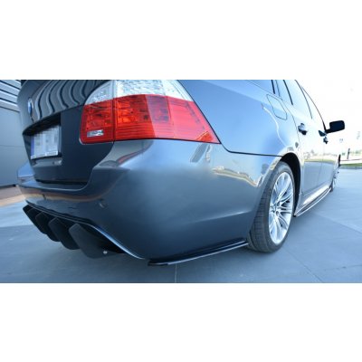 Maxton Design boční difuzory pod zadní nárazník pro BMW Řada 5 E60, E61, Carbon-Look – Sleviste.cz