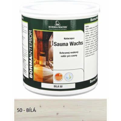 Borma Wachs Sauna Wachs 0,75 l bílá – Hledejceny.cz