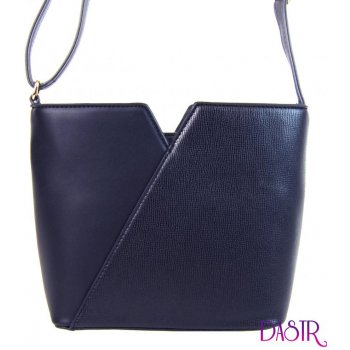 vyztužená crossbody kabelka F009 modrá