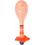 Moulin Roty Palička Marakas jungle růžová – Zboží Mobilmania