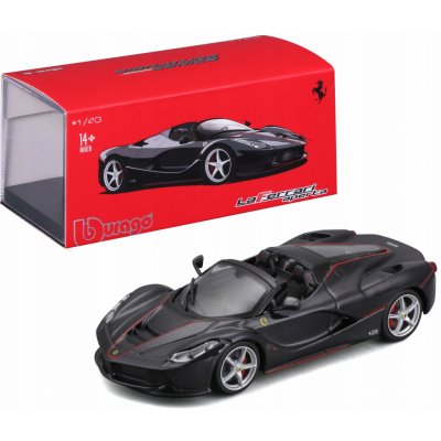 Bburago SIGNATURE LaFerrari Aperta 18-36907 BLACK MODEL 1:43