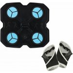 Nástěnný boxerský trenažér LED USB 4 zóny modročerný – Zboží Mobilmania