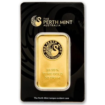 The Perth Mint zlatý slitek 50 g