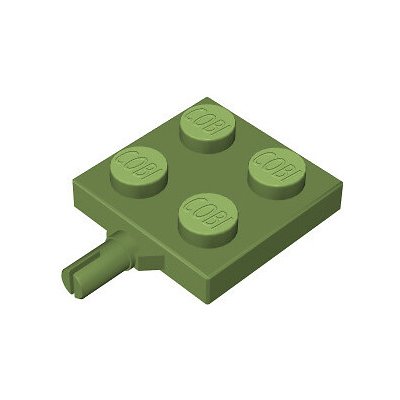 COBI 82039 osa podvozku 2x2 1/3 army zelená – Zbozi.Blesk.cz