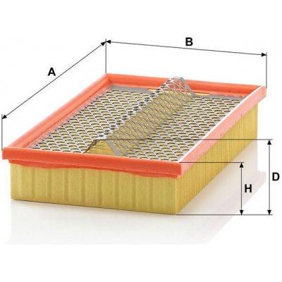 MANN-FILTER Vzduchový filtr MANN C29126/2 (MF C29126/2) – Hledejceny.cz