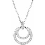 Bealio Stříbrný náhrdelník 03-12418-1929 – Sleviste.cz