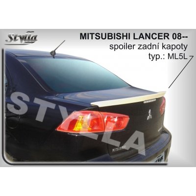 Mitsubishi Lancer sedan 08 - 17 Stylla spoiler zadního víka