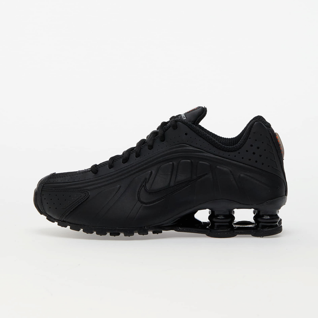 Nike Shox R4 black/ black-black-max orange