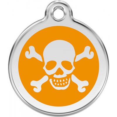 Red Dingo Lebka oranžová S 20 mm – Zboží Mobilmania