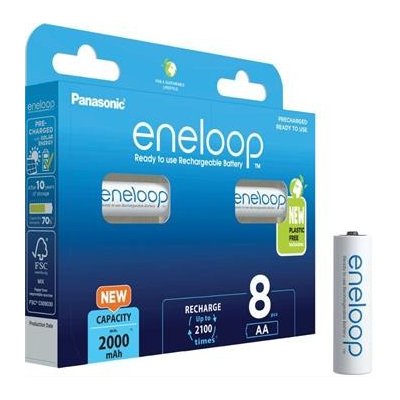 Panasonic Eneloop AA 8ks 3BK-3MDCE/8BE – Zboží Mobilmania