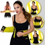 Hot Power Belt Stahovací neoprénový pás na hubnutí Žlutá – Zboží Dáma